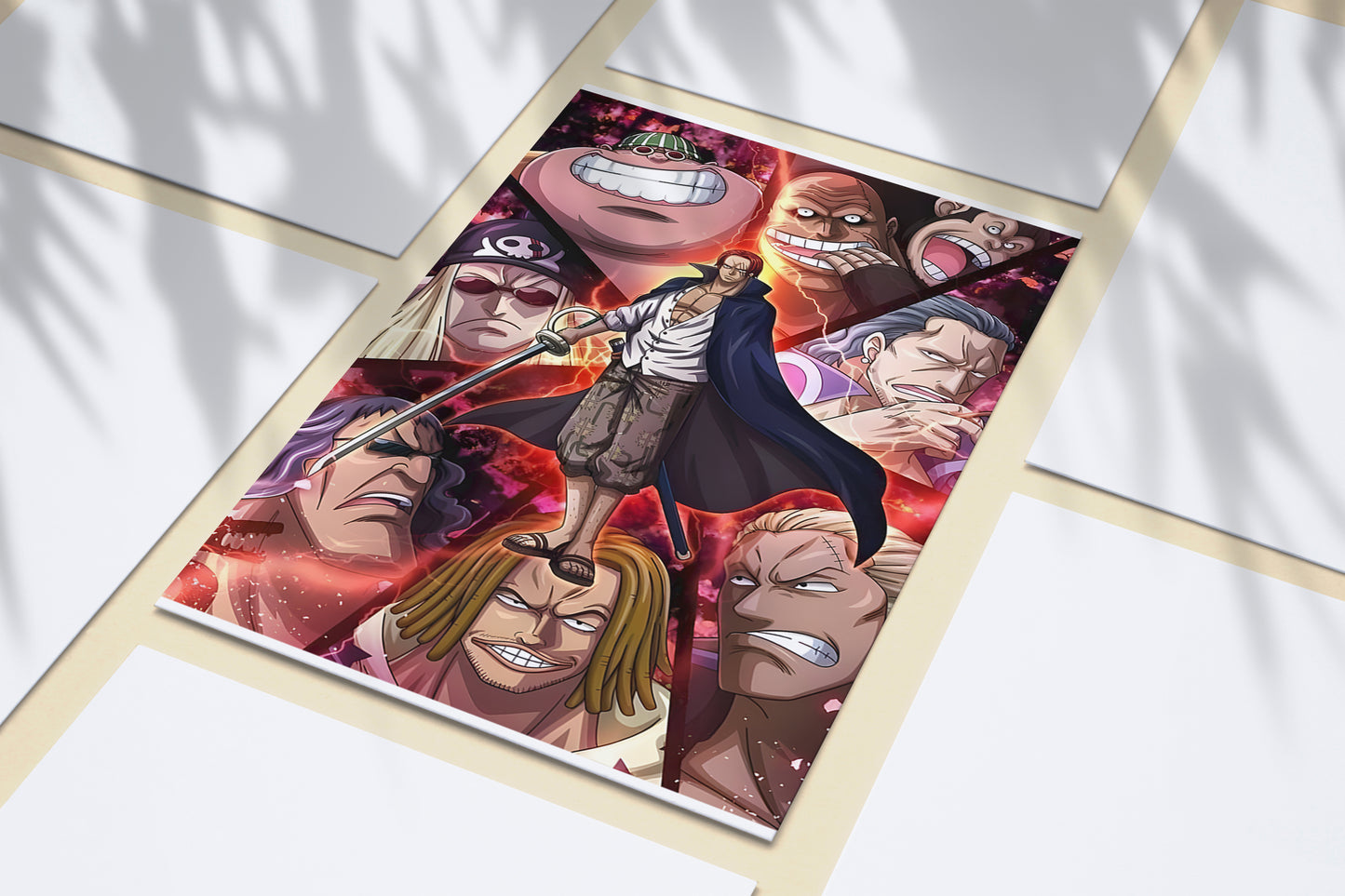 One Piece: Red Hair Pirates - Legendary Pirate Crew Poster