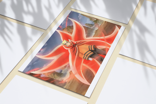Naruto Baryon Mode - Unleash the Power Poster