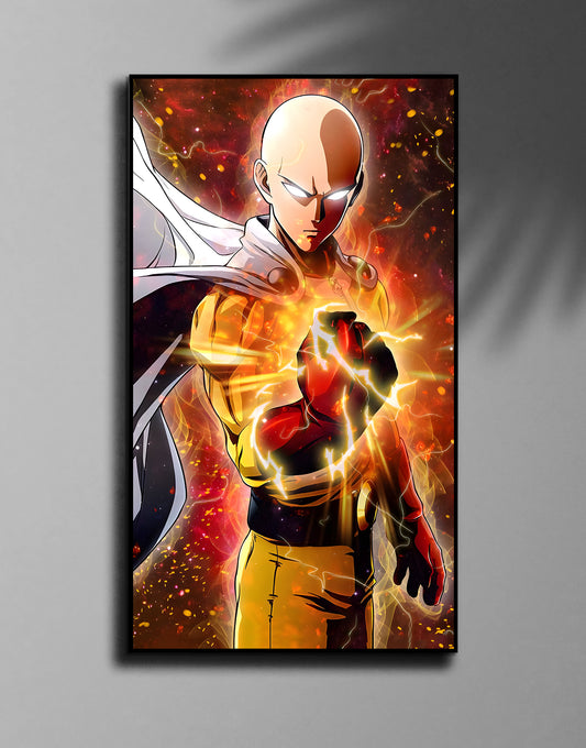 One Punch Man: Saitama - The Caped Baldy Poster