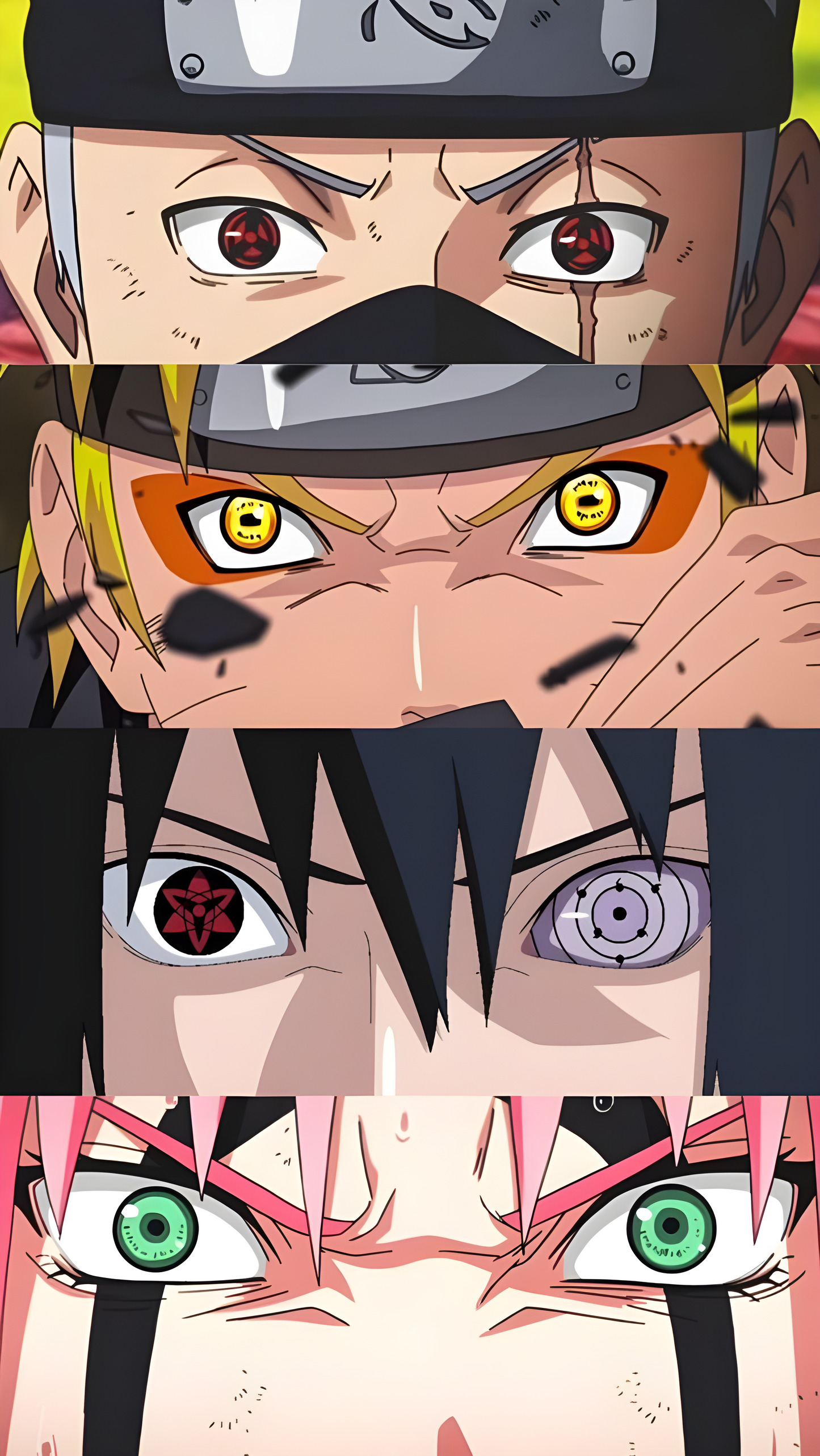 Naruto: Original Team 7 - Bonds of Friendship Poster