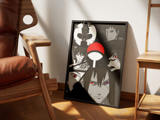 The Legendary Uchiha Clan - A Legacy of Power Poster