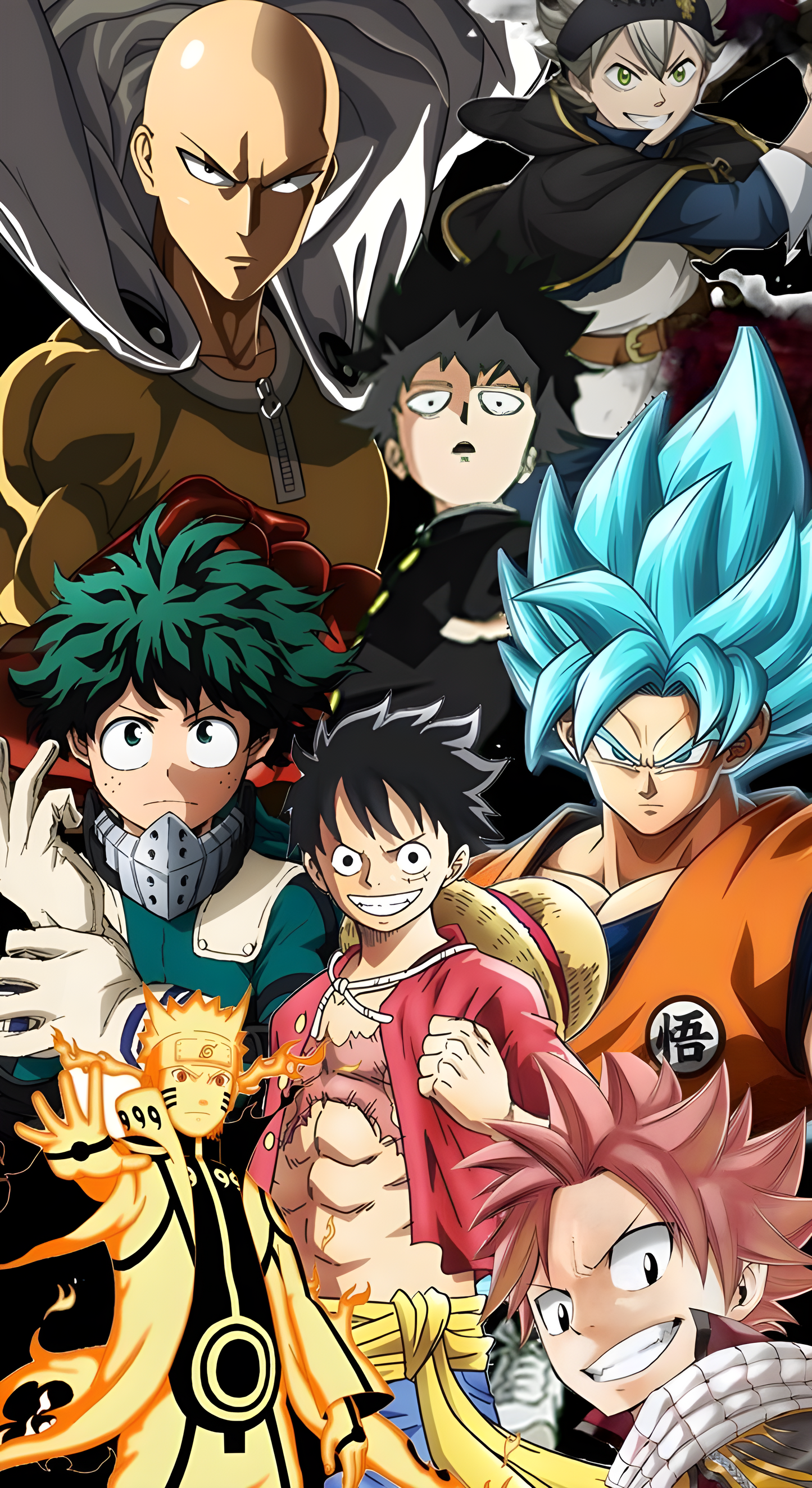 Anime Icons: Main Characters Poster
