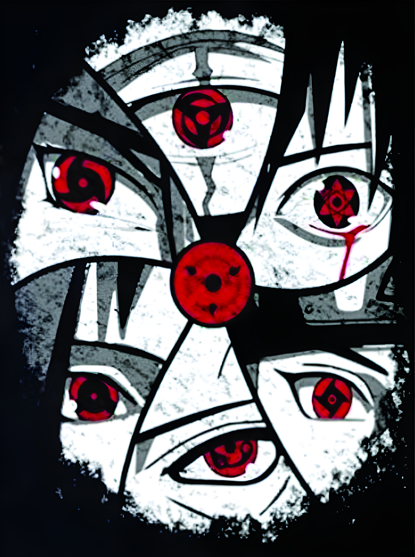 Naruto: Uchiha Mangekyou Sharingan Power Poster