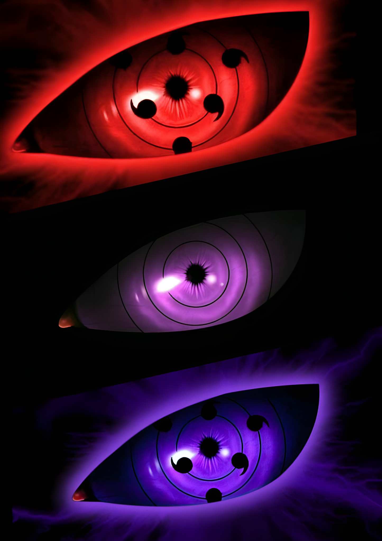 Naruto: Sharingan Eyes - The Mysterious Uchiha Power Poster
