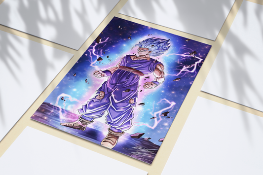 Gohan Unleashed: Beast Mode Poster