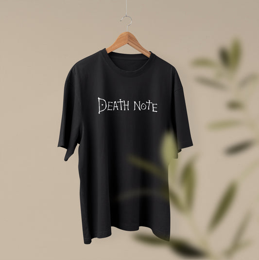 Death Note Black Oversized T-Shirt