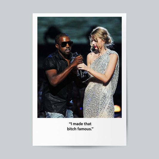 Kanye West: Captured Harmony - Exclusive Mini Polaroid