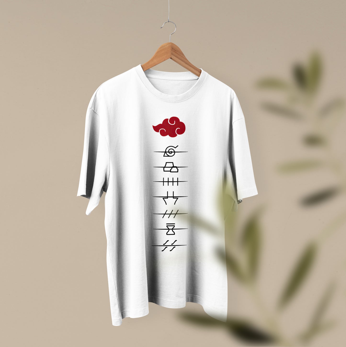 Itachi Uchiha, Oversized T-shirt With Back Print