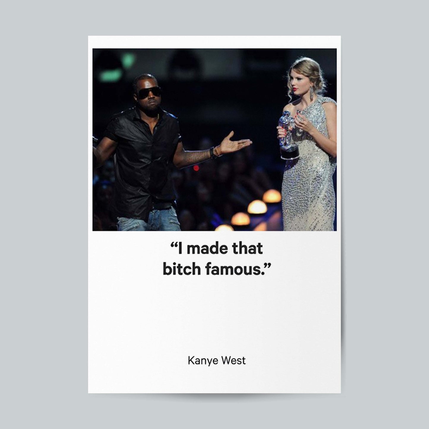Kanye West Famous Mini Polaroid