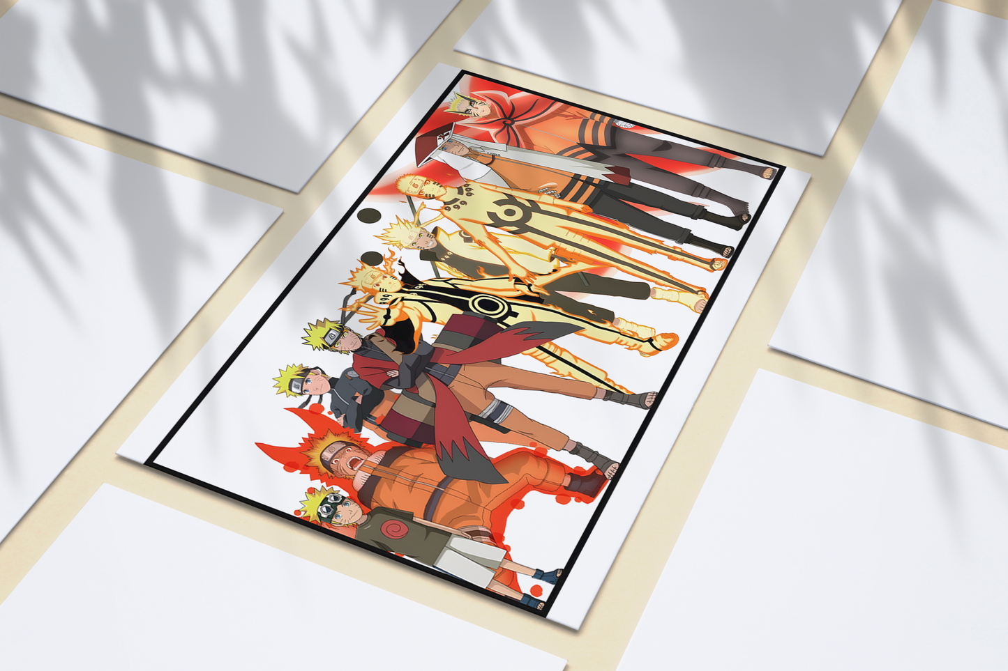 Naruto - Evolution of Power Poster