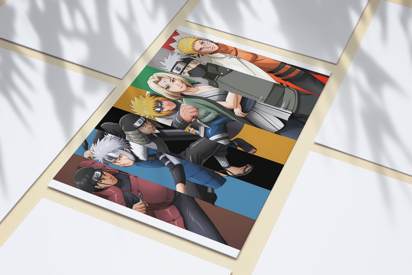 All Hokage Hidden Leaf Village Poster