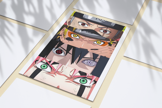 Naruto: Original Team 7 - Bonds of Friendship Poster