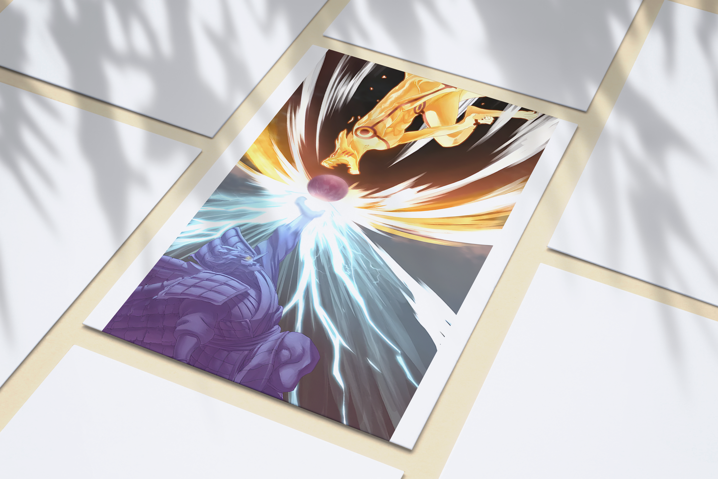 Naruto: Perfect Susanoo vs Kurama - Clash of Titans Poster