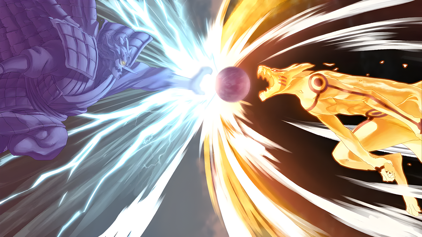 Naruto: Perfect Susanoo vs Kurama - Clash of Titans Poster